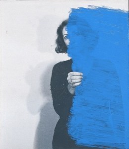 Helena Almeida, Inhabited Painting, 1975.  From Celia Lury, Provocation for ProtoPublics, 16 April, Imagination Lancaster. 